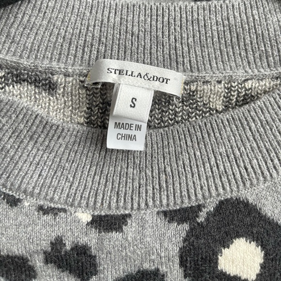 Stella & Dot Cheetah Sweater - Picture 3 of 7